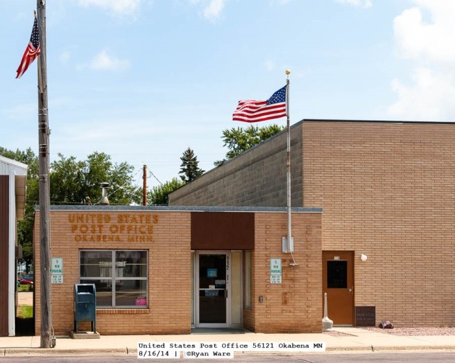 United States Post Office 56121, Okabena MN